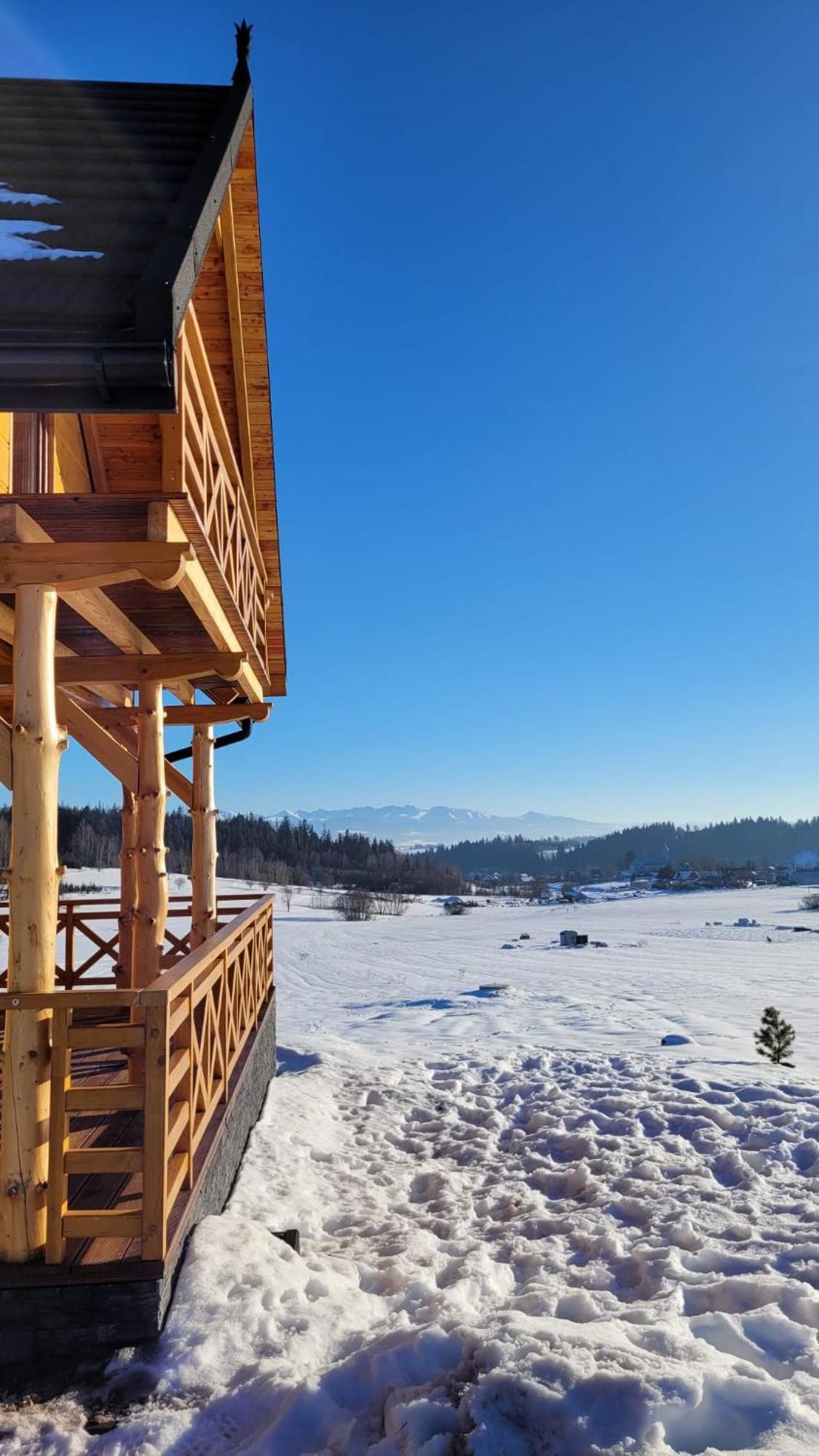Hamajdowka Villa Zubrzyca Gorna Bagian luar foto